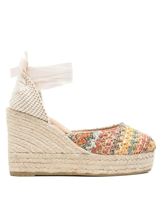 Manebí Natural Wedge Espadrilles Shoes