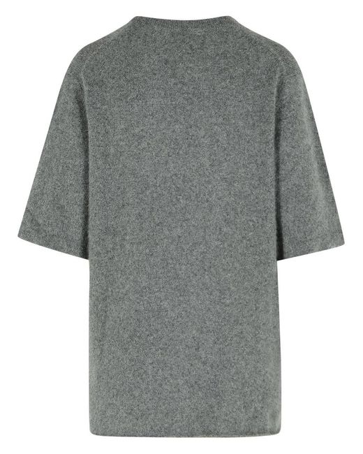 Loulou de Saison Gray Wool Blend T-Shirt