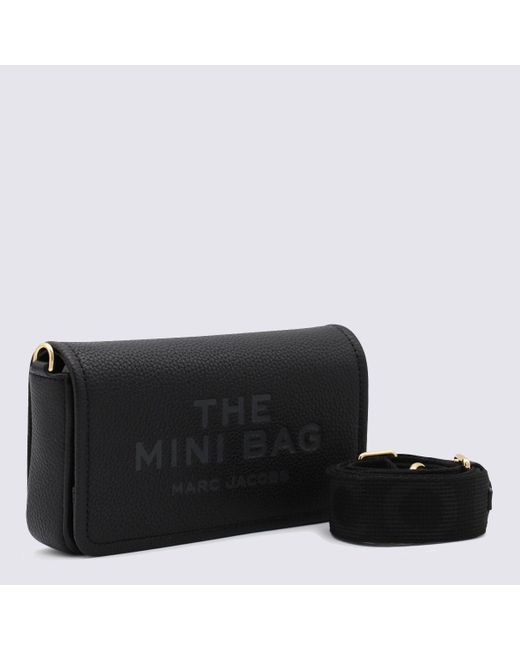 Marc Jacobs Black Leather The Mini Bag