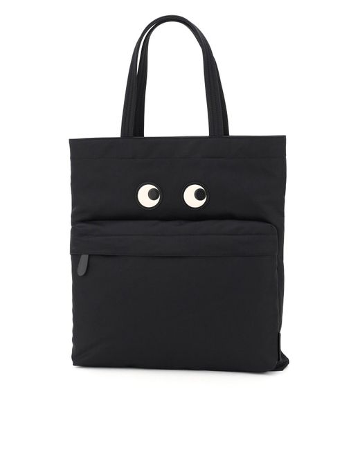 mini eyes nylon tote