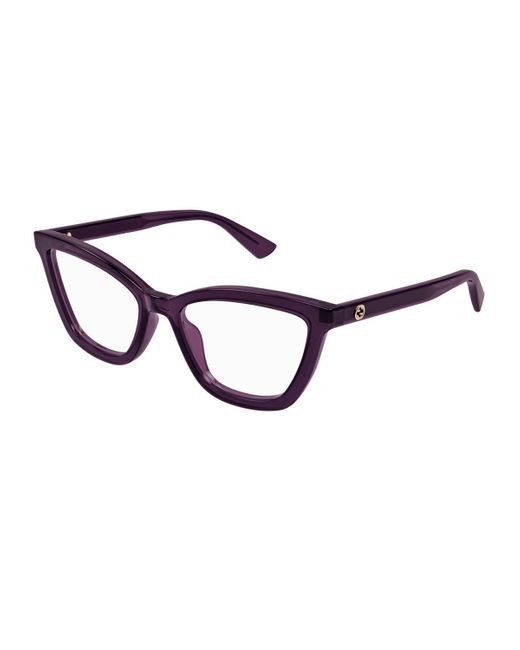 Gucci Blue Gg1686O Linea Gg Logo Eyeglasses