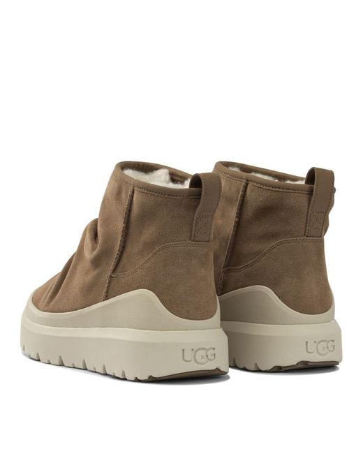 Ugg Brown "Heritage Utility" Ankle Boots for men