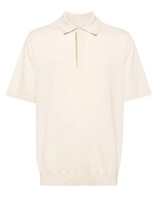 Paul Smith White Sweater Ss Polo for men