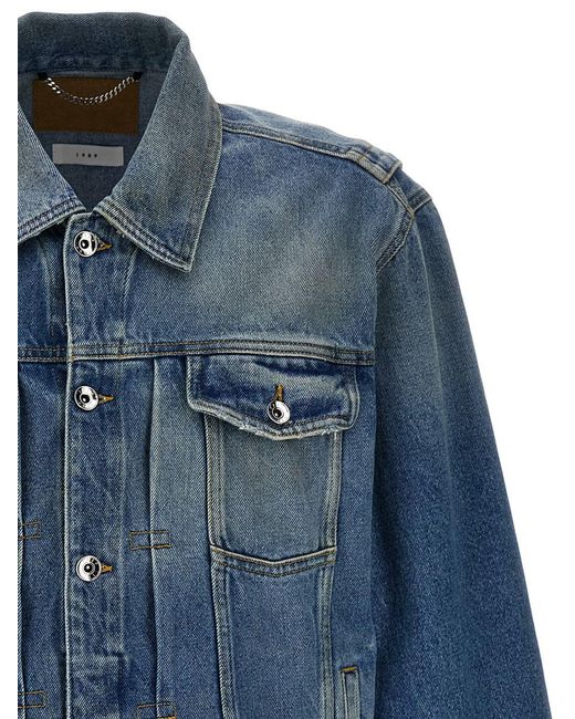 1989 STUDIO Blue '50S Rodeo' Denim Jacket for men