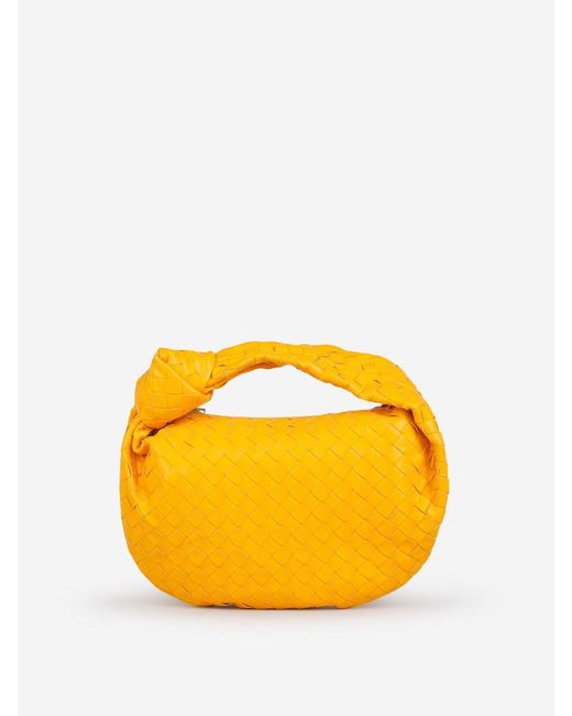Bottega Veneta Orange Leather Jodie Bag