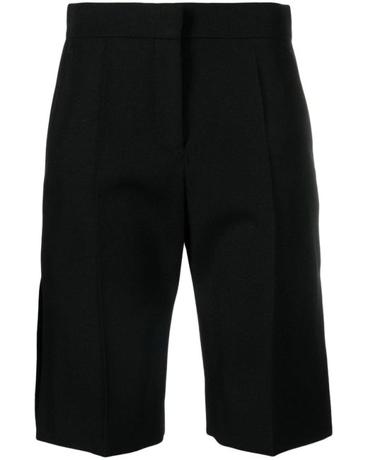 Givenchy Black Tailored Wool Shorts - Women's - Wool/cotton