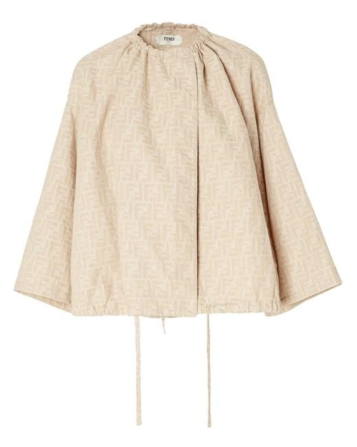 Fendi Natural Jacket Ff
