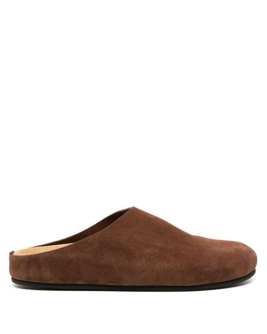 The Row Brown Slippers