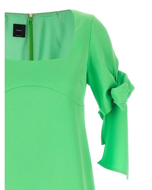 Pinko Green Verdicchio Dresses