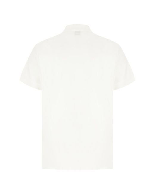 Burberry Polo in White for Men | Lyst