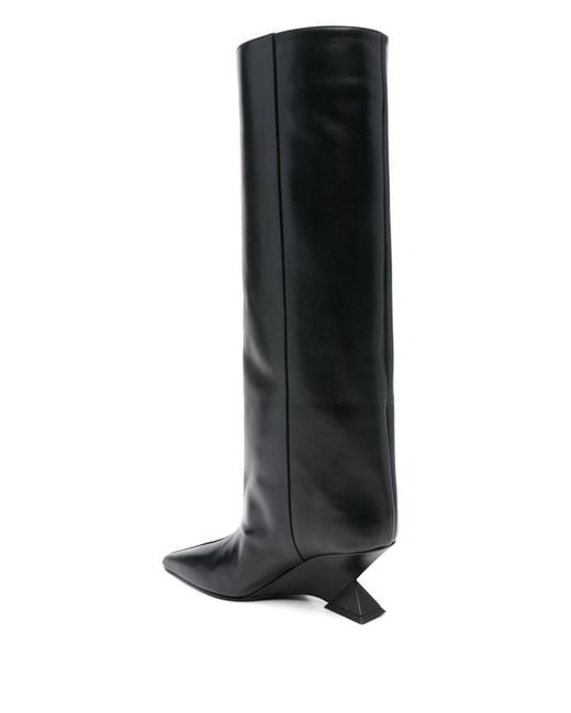 The Attico Black Boots