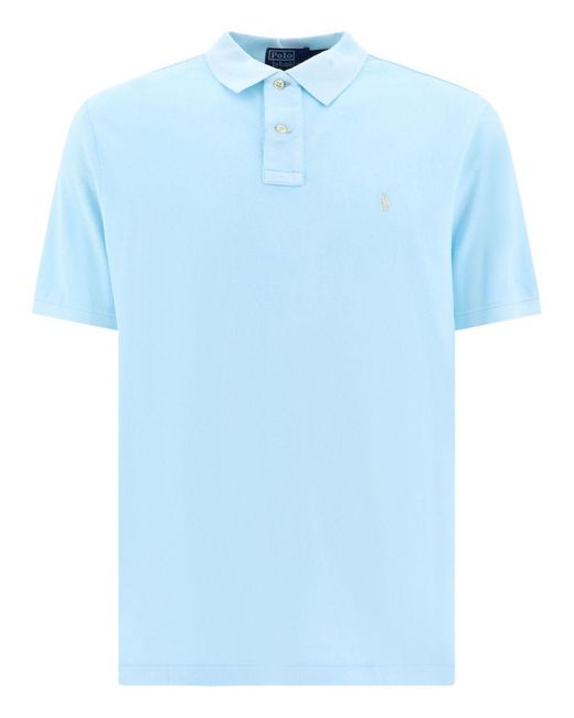 Polo Ralph Lauren Blue T-Shirts And Polos for men