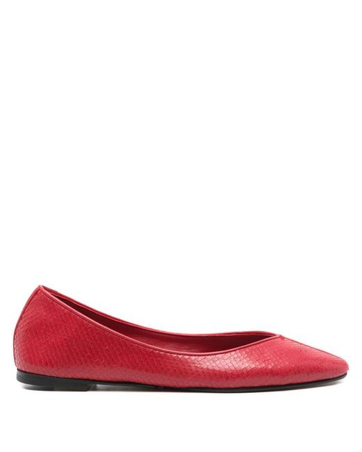 Jacquemus Red Flat Shoes