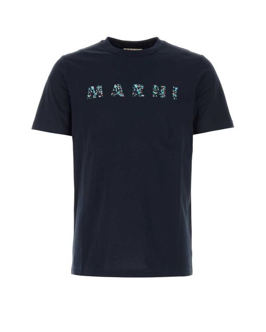 Marni Black T-shirt for men