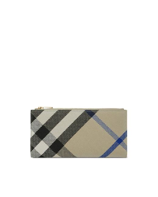 Burberry Gray Wallets