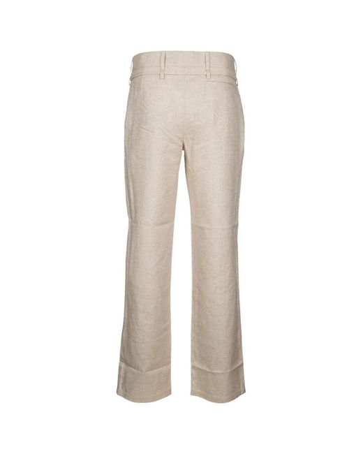Jacquemus Natural Belted Straight-leg Pants for men
