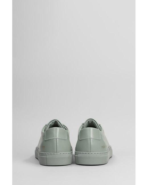 Common Projects Green Original Achilles Sneakers for men