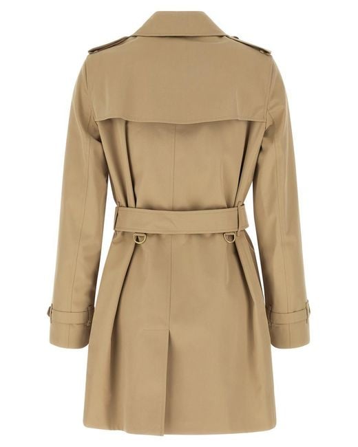 Burberry Natural 'Kensington' Trench Coat