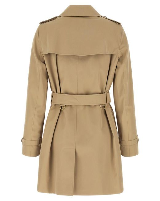 Burberry Natural 'Kensington' Trench Coat