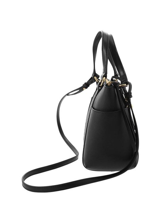 Michael Kors Black Sullivan - Small Saffiano Leather Tote Bag