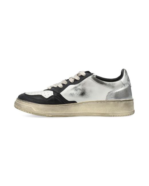 Autry Multicolor Medalist Super Vintage Low Sneakers for men