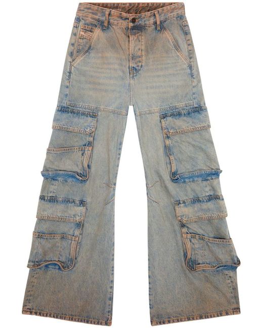 DIESEL Gray Straight Jeans 1996 D-Sire 0Kiai