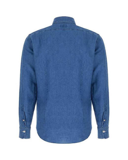 Alessandro Gherardi Blue Shirts for men
