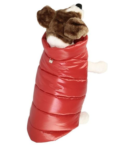 Moncler Genius Red "moncler X Poldo Dog Couture" Dog Vest