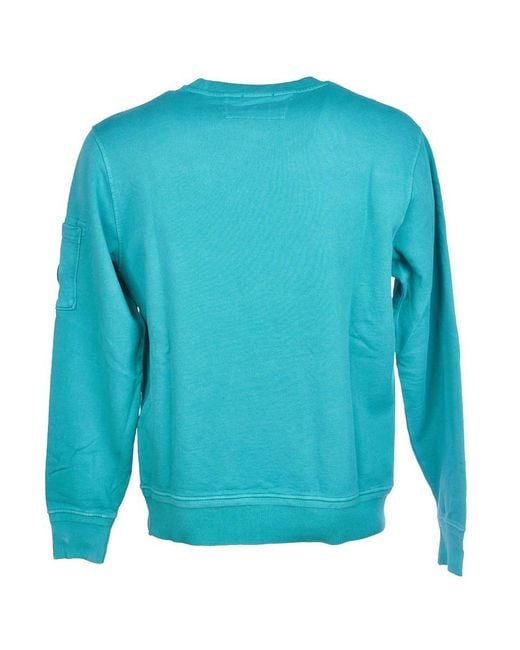 C P Company Blue Sweaters for men