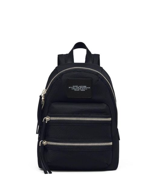 Marc Jacobs Blue The Medium Backpack' Zipped Backpack
