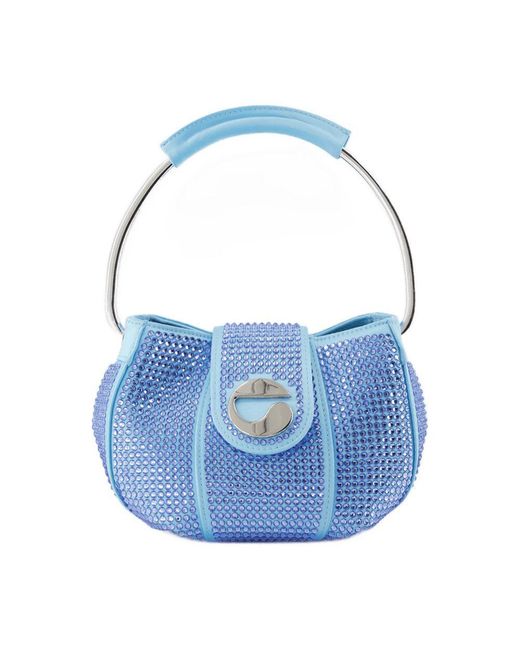 Coperni Blue Crystal Ring Pouch