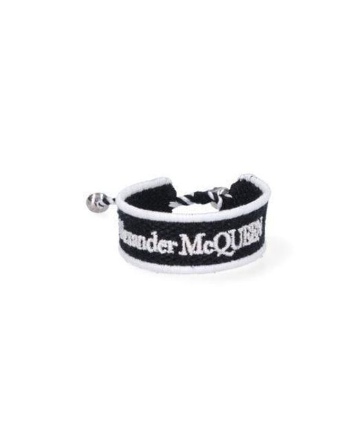 Alexander McQueen White Bracelets for men