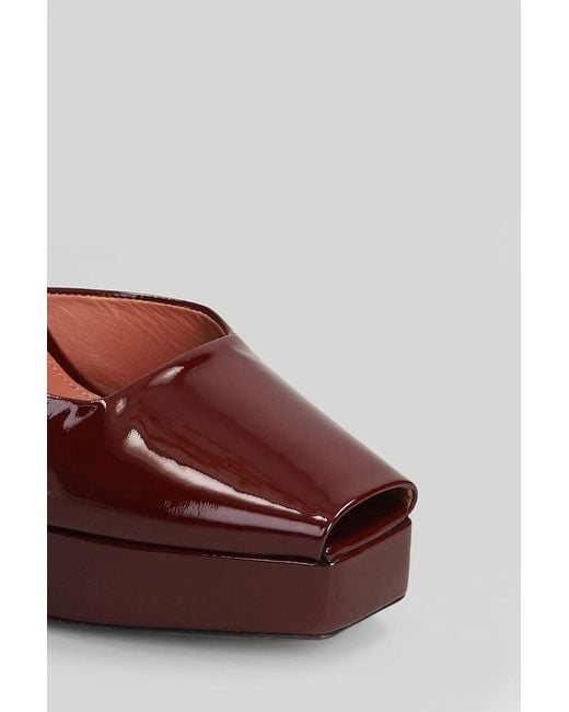 Aldo Castagna Red Vicky Pumps