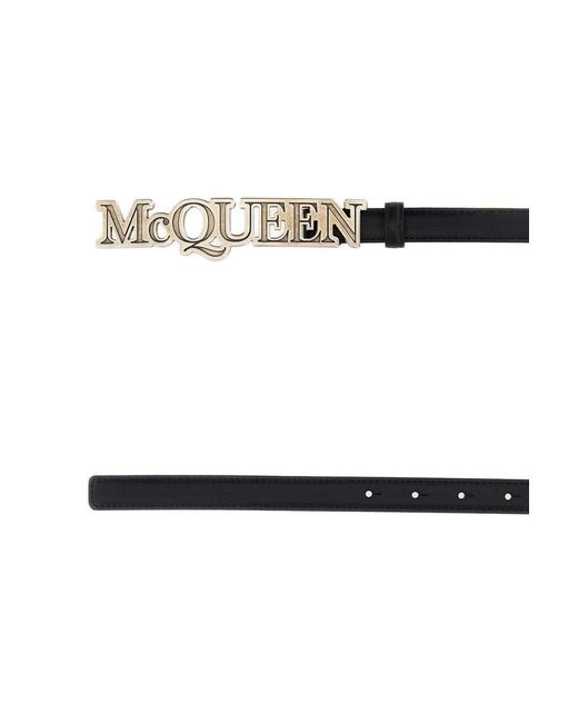 Alexander McQueen White Belt for men