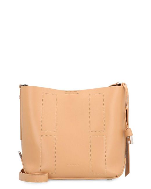 Hogan Brown Hocket Piccola Hobo Bag