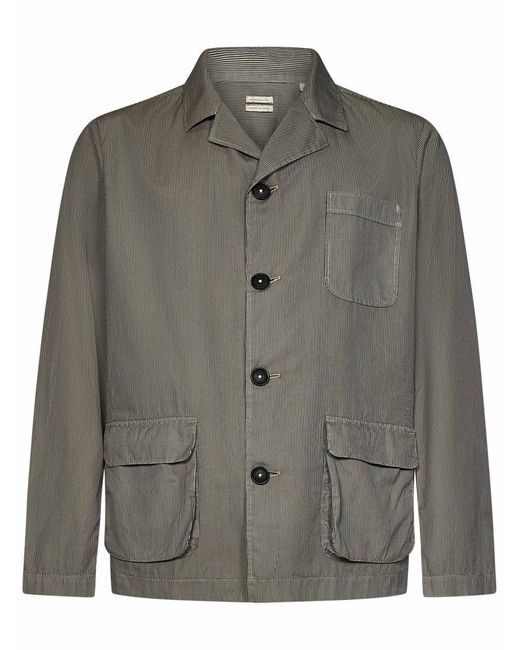 Massimo Alba Gray Lars Jacket for men