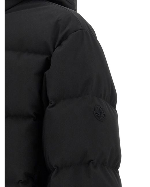 Moncler Black 'Languedoc' Down Jacket for men
