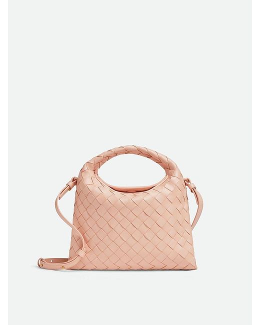 Bottega Veneta Pink Mini Hop Bags