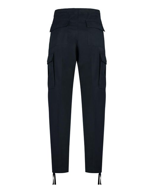 Tom Ford Blue Cotton Cargo-trousers for men