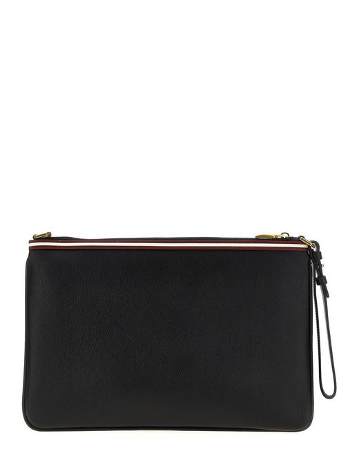Bally Black 'Code Wristlet' Clutch