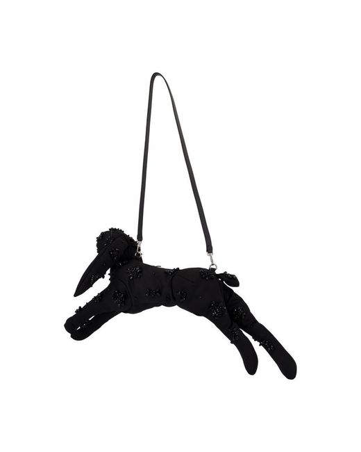 Simone Rocha Turbo Crossbody in Black | Lyst UK
