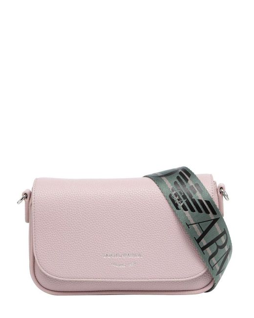 Emporio Armani Pink Wallet On Chain