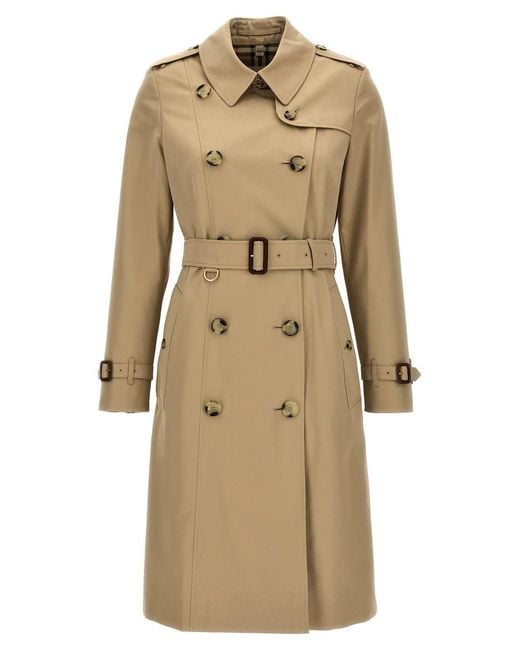 Burberry Natural 'The Chelsea' Trench Coat