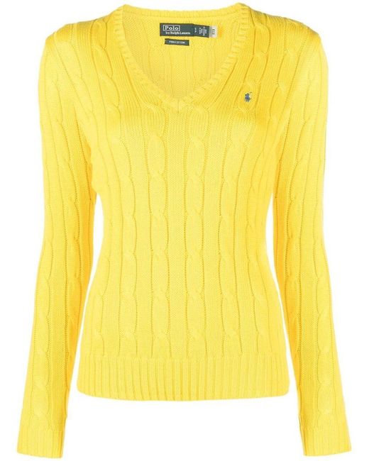 Polo Ralph Lauren Yellow Kimberly Sweater