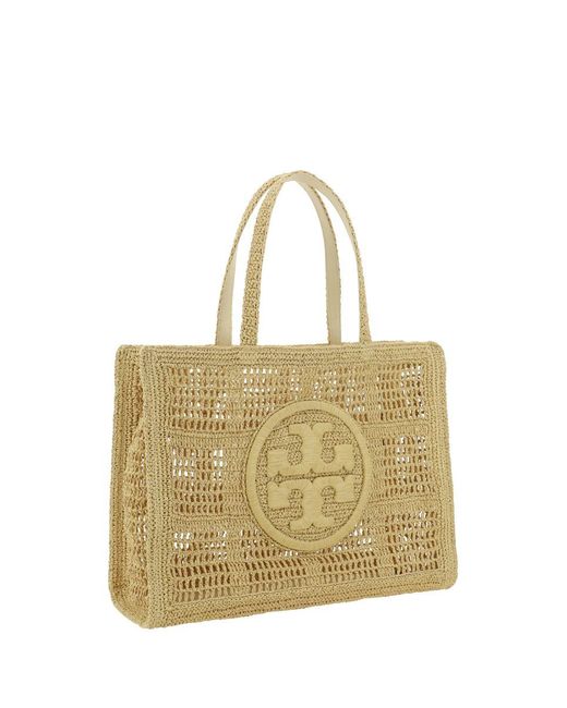 Tory Burch Shoulder Bags in Natural | Lyst