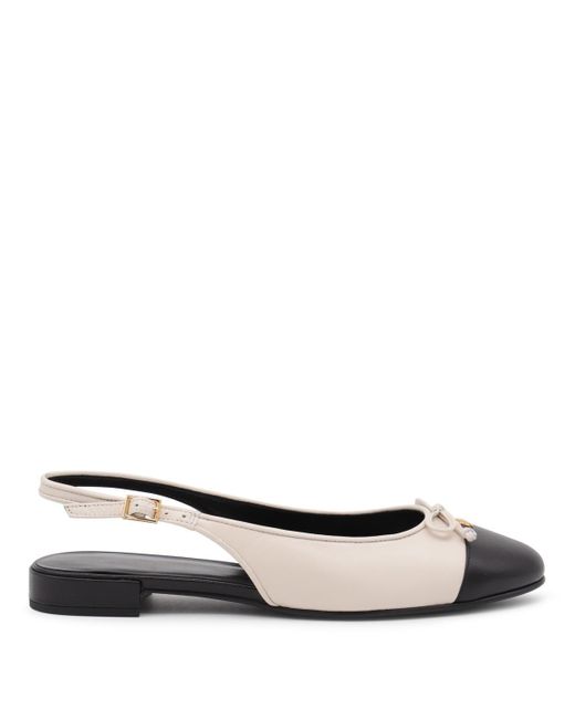 Tory Burch Brown Flat Shoes