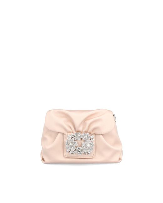 Roger Vivier Pink Handbags