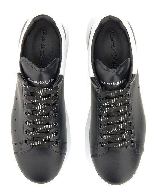 Alexander McQueen Black Oversized Sneaker for men