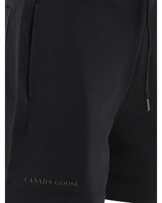 Canada Goose Black "Muskoka" Shorts