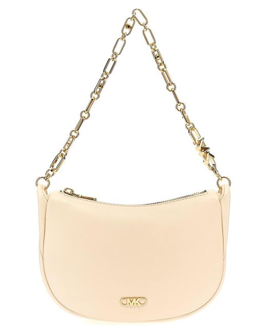 Michael Kors Natural 'Small Bracelet Pouchette' Handbag